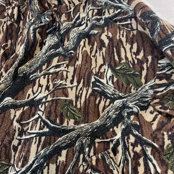 VTG Cabelas Jacket Mens 2XL Camo Dry Plus Buckle Insulated Hunting Outdoors USA